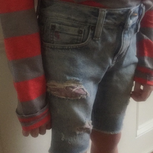 Polo Ralph Lauren distressed vintage style shorts - Picture 8 of 8